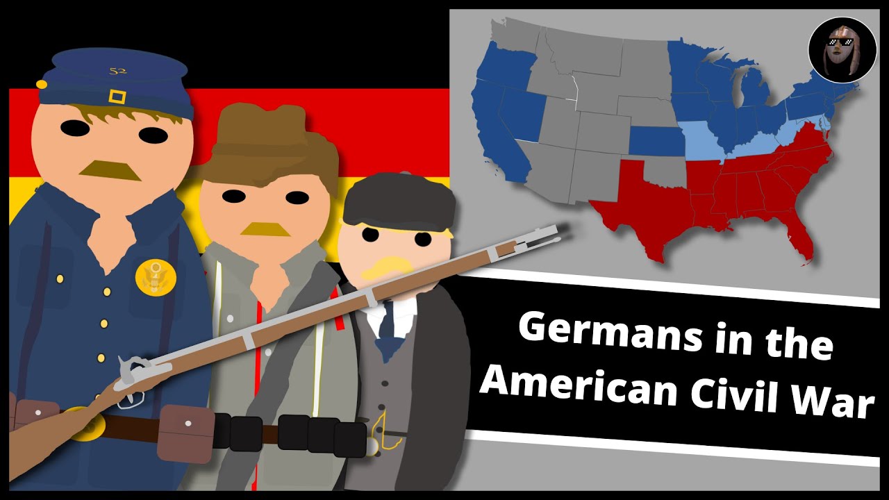What did Germans do in the American Civil War?
