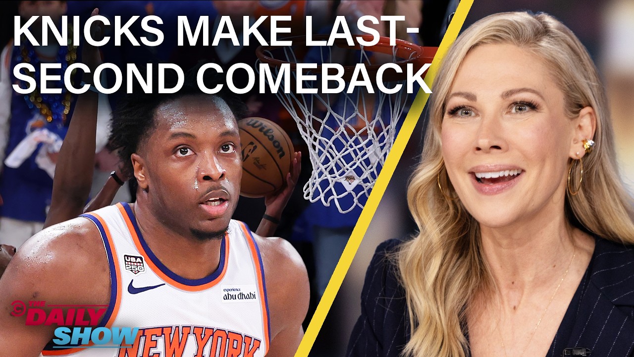 Trump Goes Ocean&rsquo;s Eleven on Iran&rsquo;s Oil & Knicks Put Off Winning to the Last Second | The Daily Show