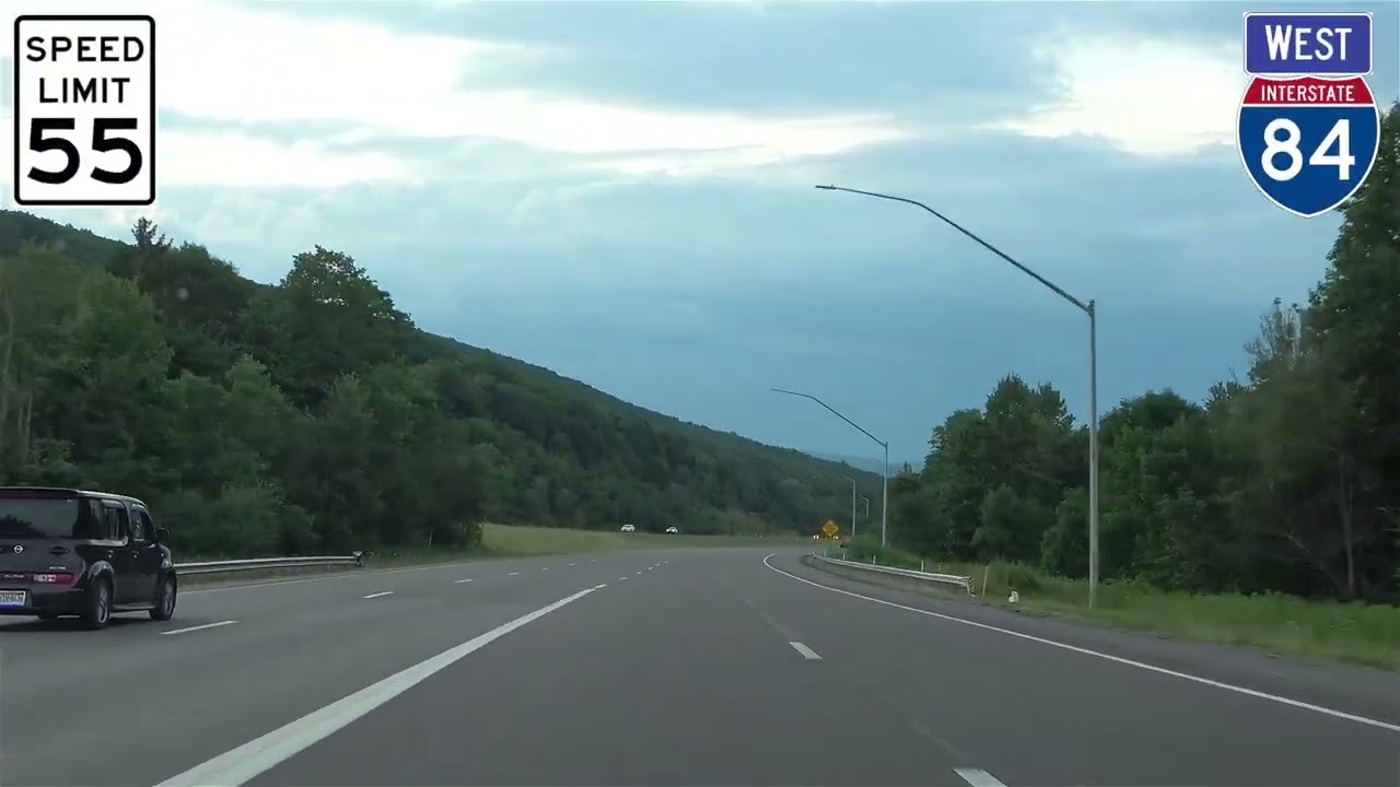 Interstates 84 and 81 Through Scranton, PA