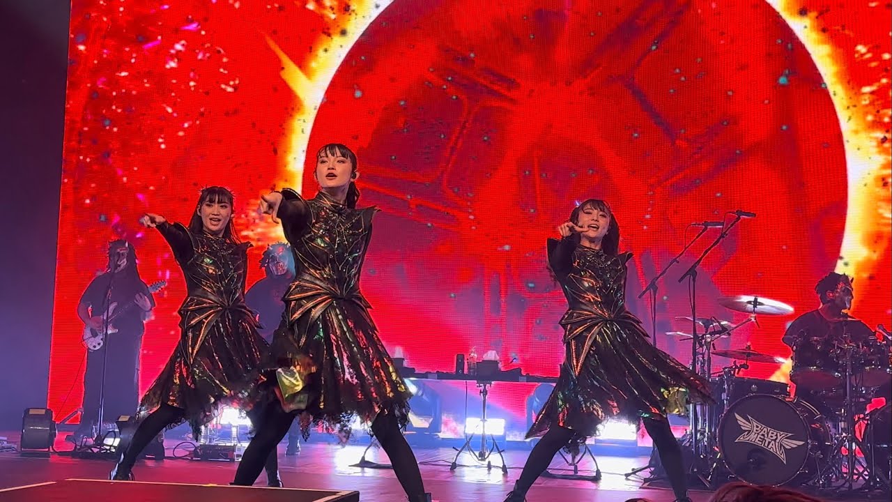 BABYMETAL - DA DA DANCE live @ The House of Blues Anaheim, CA 12/5/24