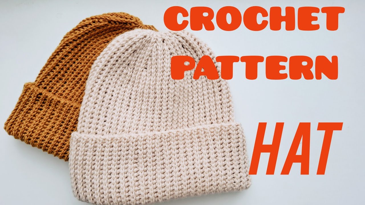Crochet Pattern for Beanie Hat |Free Crochet Pattern 