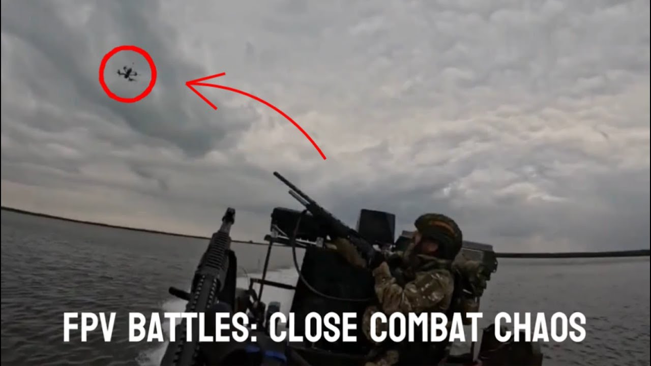 Close Combat on the Dnipro: Russian Boats vs. Ukrainian FPV Drones