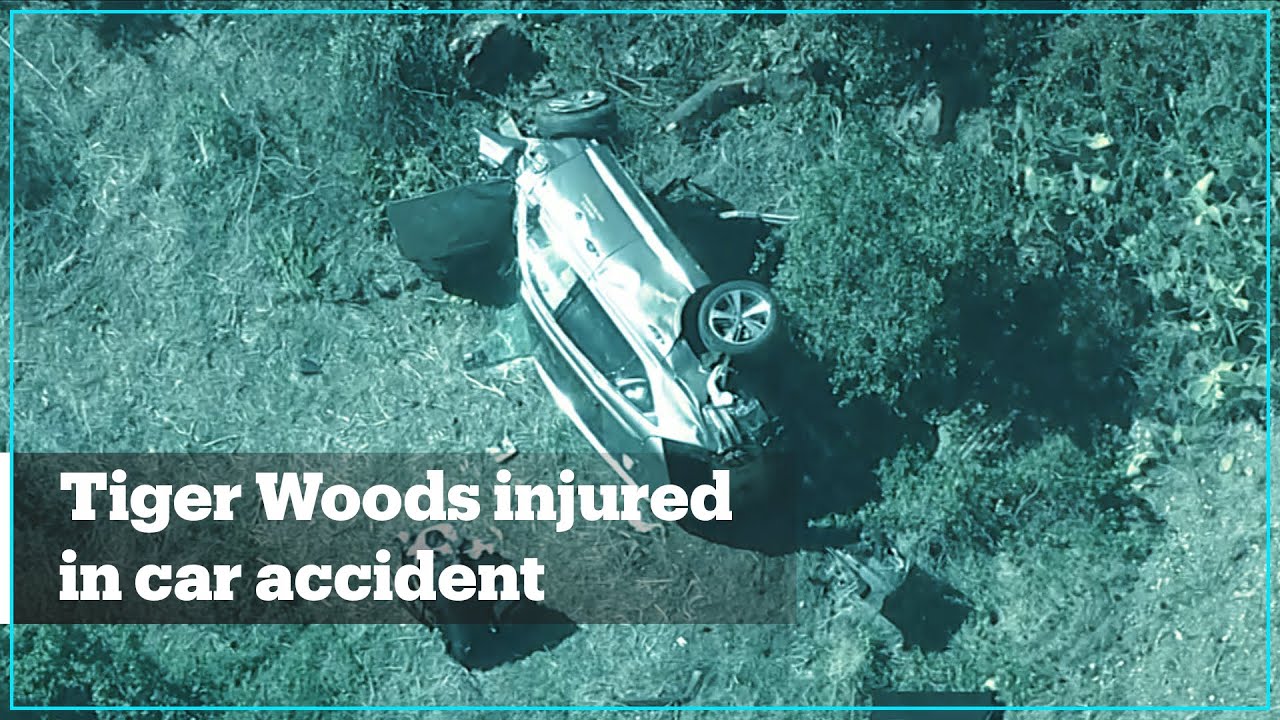 Tiger Woods injured in car accident