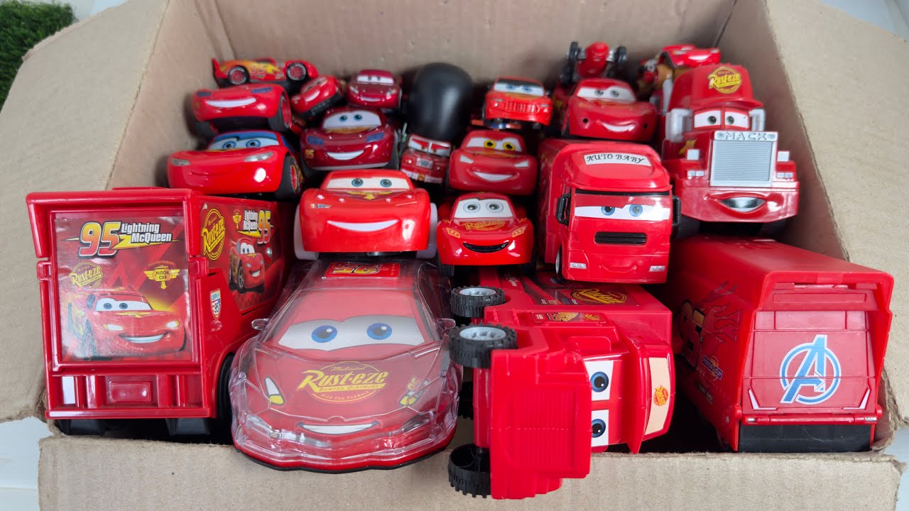 Disney Pixar Cars Unboxing Review | Full Lightning McQueen, Tow Mater, Doc Hudson, Sally, Mack