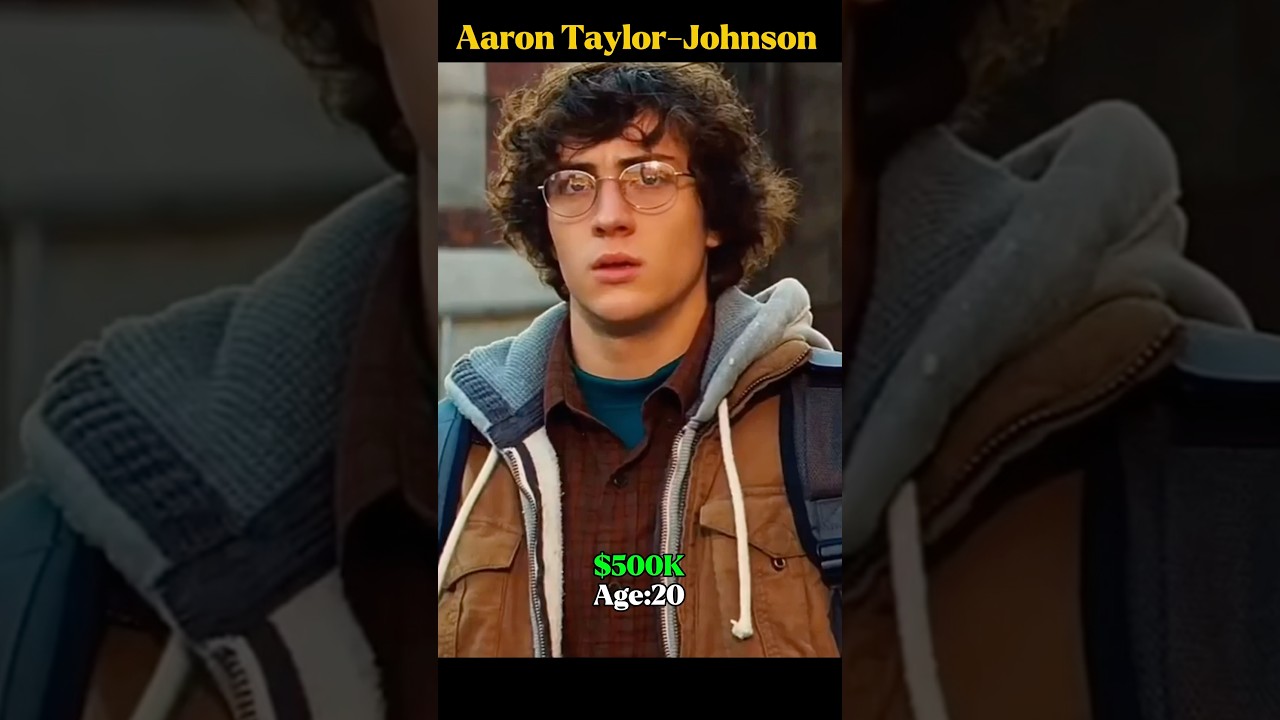 Evolution of Aaron Taylor-Johnson #usashorts #celebrityevolution #celebrityevolution #trending