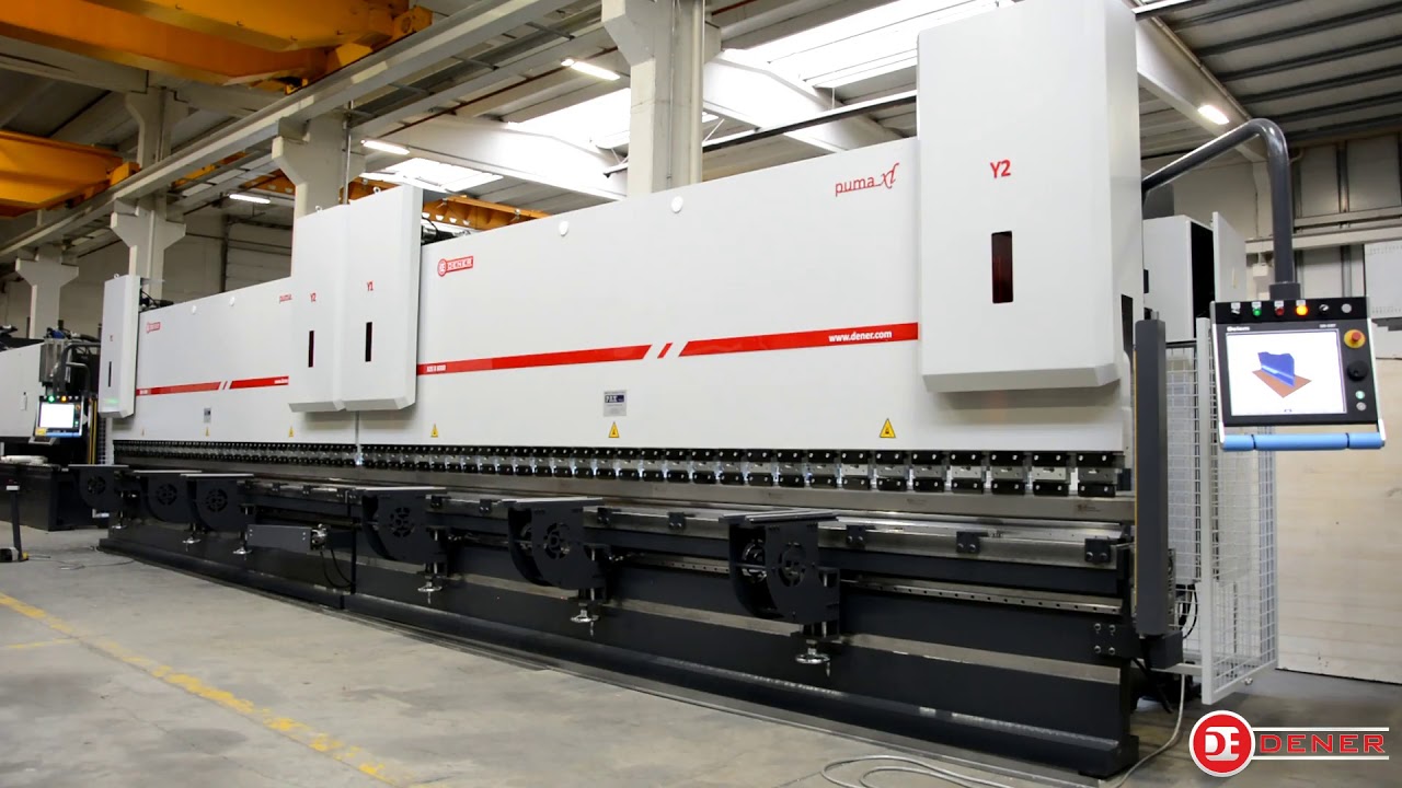 Tandem press brake PUMA XL 2 x 6000mm x 320 Ton DENER