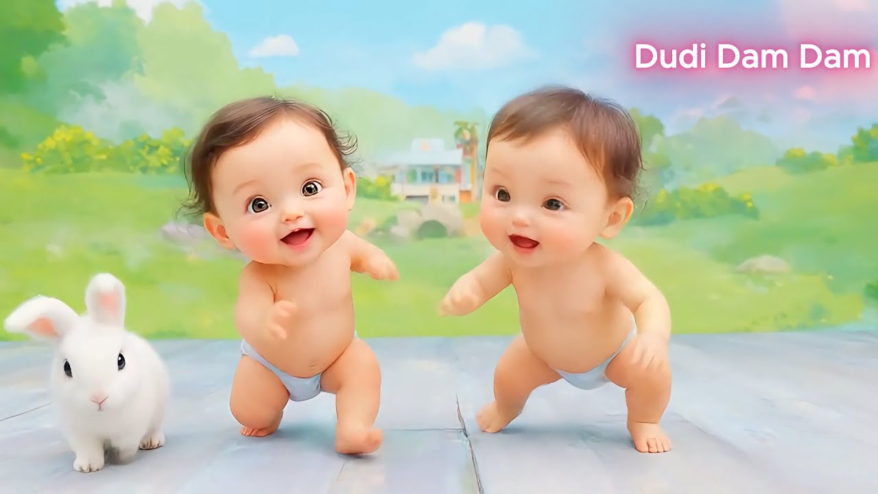 Dudi Dudi Dam Dam Dance | Dobi Dobi Dum Dum Kids Dance | Funny Kids Videos | Kids & Babies Rhymes