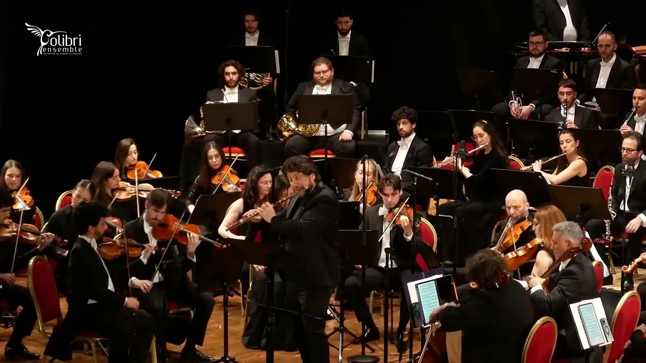 Aram Khachaturian Flute Concerto, Op. 46b - I Mov. - Andrea Oliva - Colibrì Ensemble