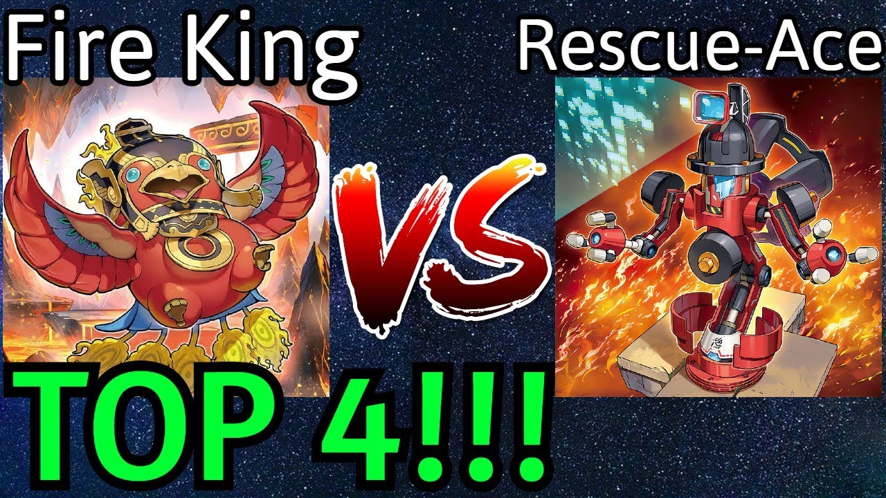 TOP 4!! Fire King Snake-Eye Vs Rescue-Ace Post PHNI Yu-Gi-Oh!