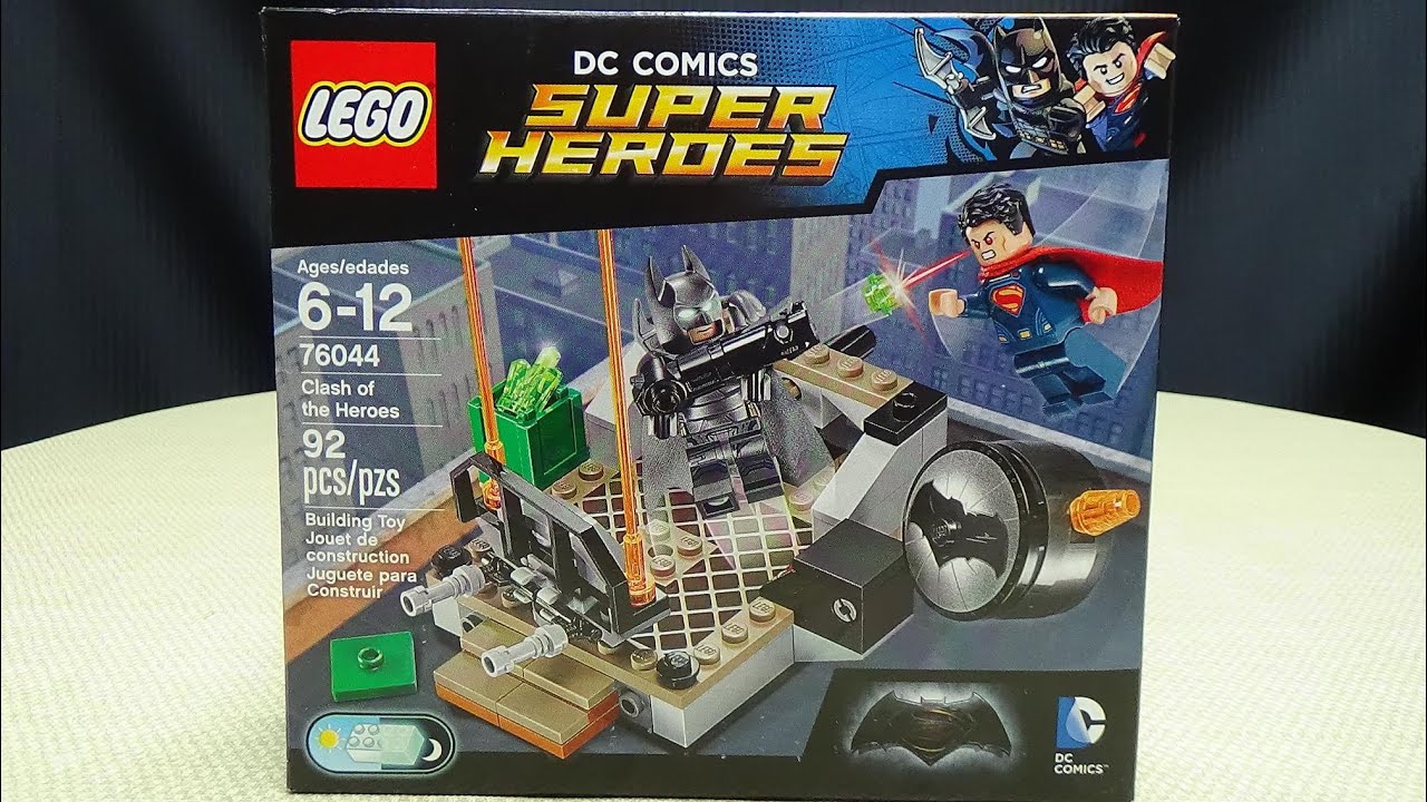 LEGO Batman v Superman CLASH OF THE HEROES: EmGo Builds Stuff