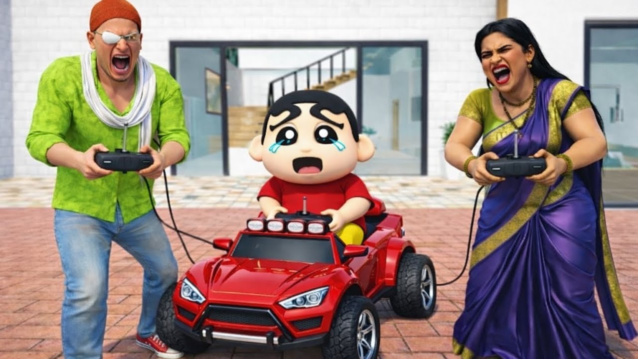 SHIN-CHAN 🤩 RC CAR LEKAR A 😱 GAYA INDIAN THEFT AUTO 🚗 RC CAR 
