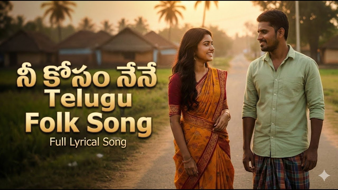 Neekosam Nene song | Telugu Melody Song | Heart Touching Love Song | New Telugu Folk Song 2025