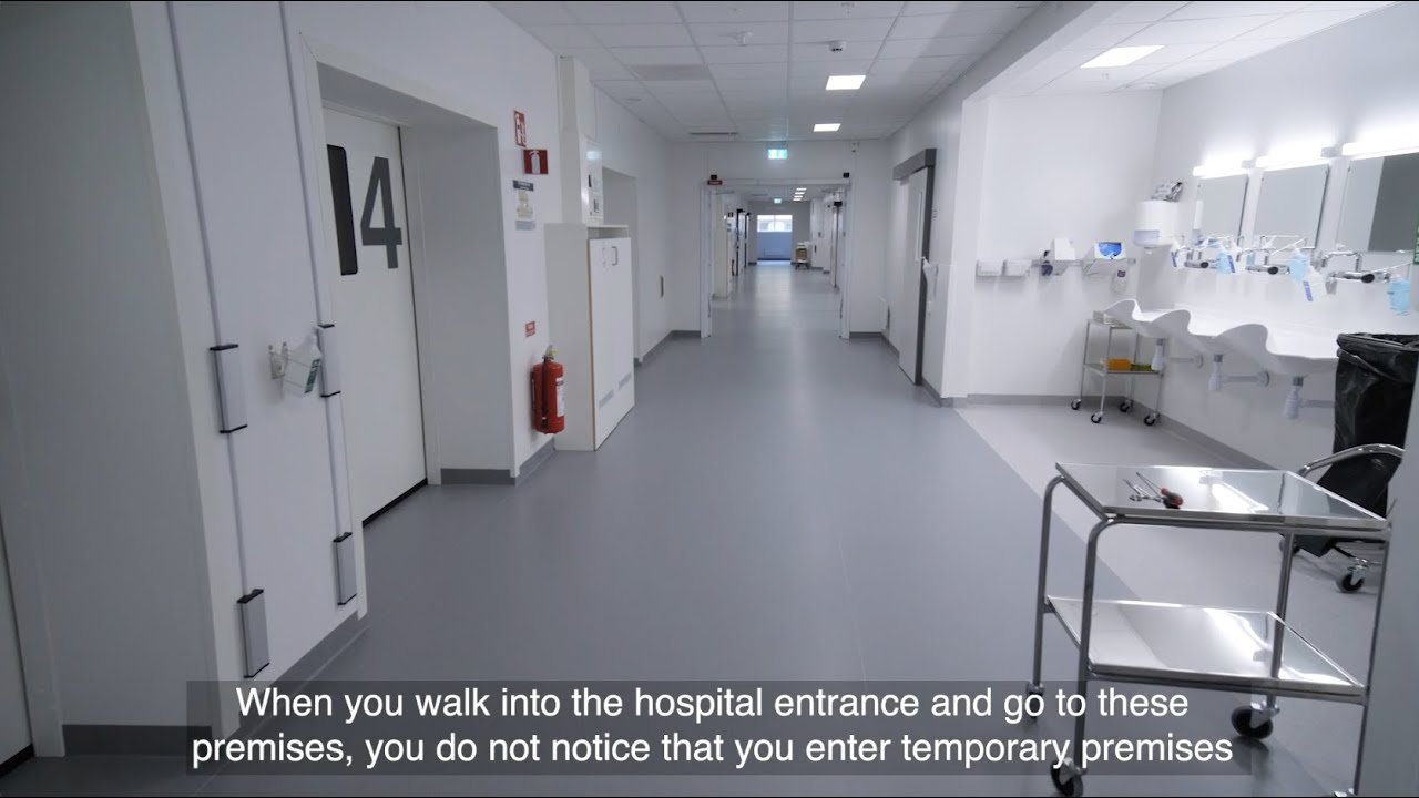 Hudiksvalls Hospital – MedicSolution Nordic delivers prefabricated Operating rooms