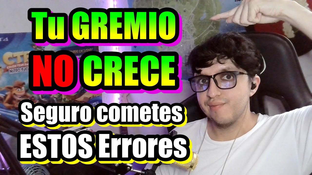 Los ERRORES que COMETEN los GREMIOS EN CRECIMIENTO #albiononline