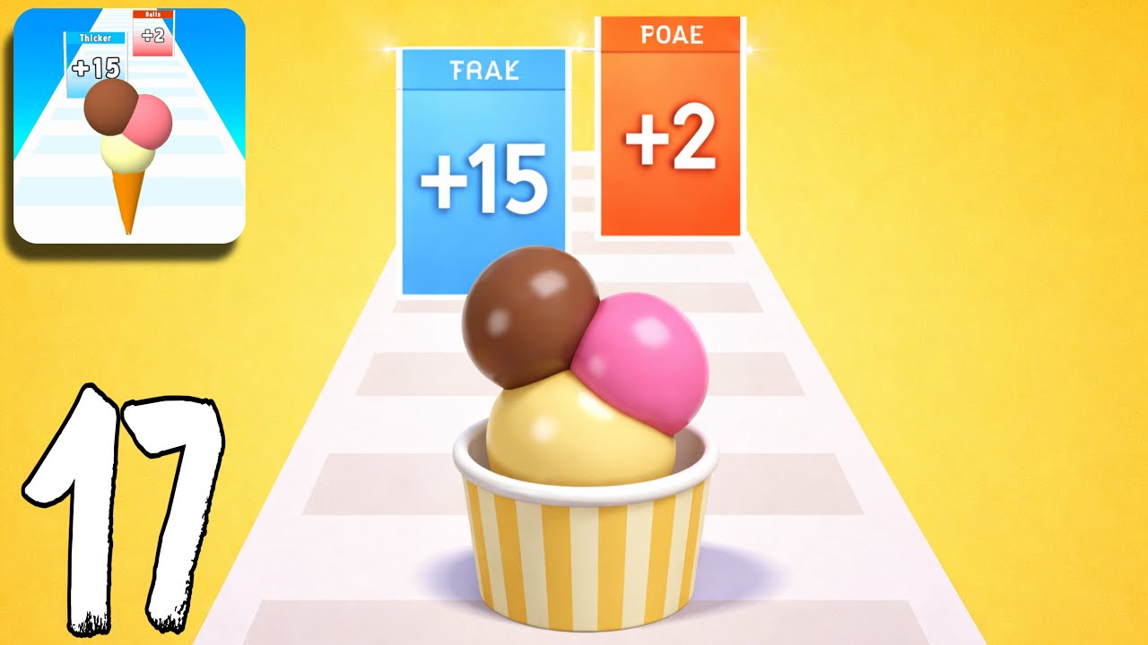 Ice Cream Rush - Gameplay Walkthrough ( Android, iOS )