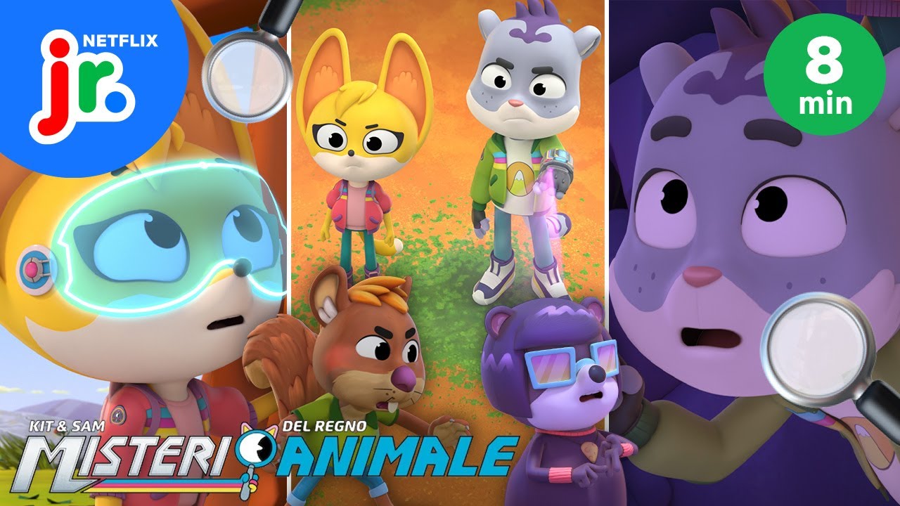 8 MINUTI con KIT & SAM 🔍💜 Kit e Sam: Misteri del Regno Animale | Netflix Jr Italia