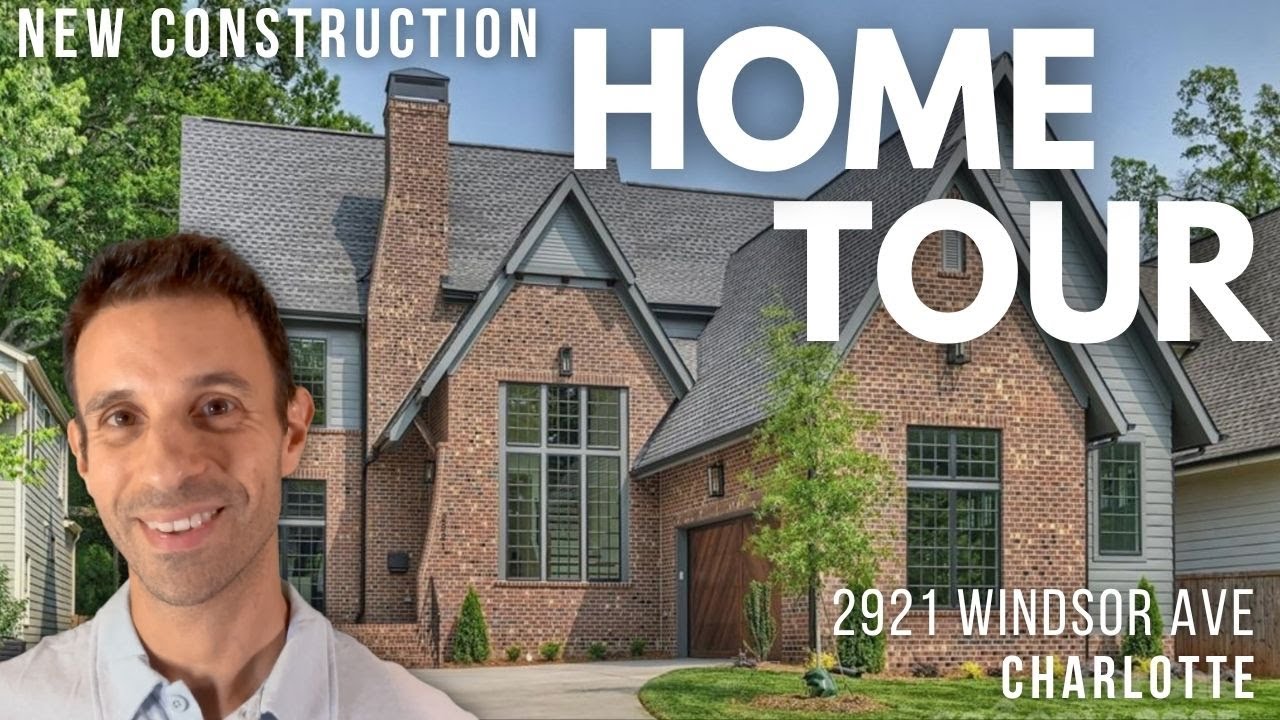 Tour This Elegant New Construction Home in Charlotte’s Sedgefield Neighborhood | 2921 Windsor Ave