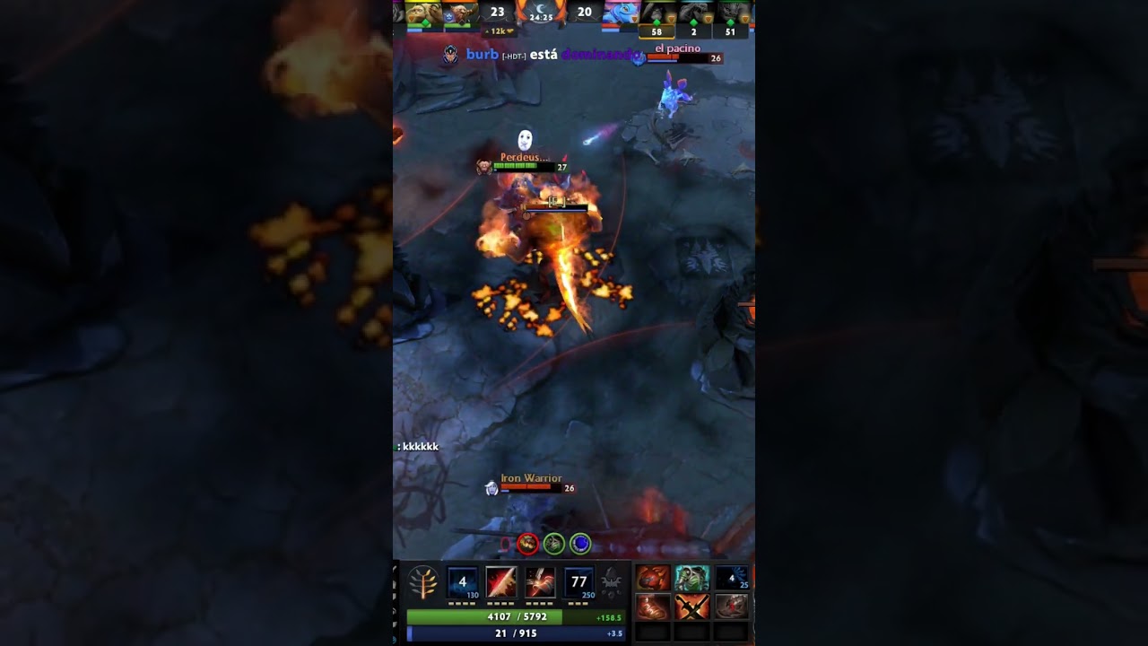 ahora ya es dificil de matar centauro #dota2 #brasil #lion#warlock