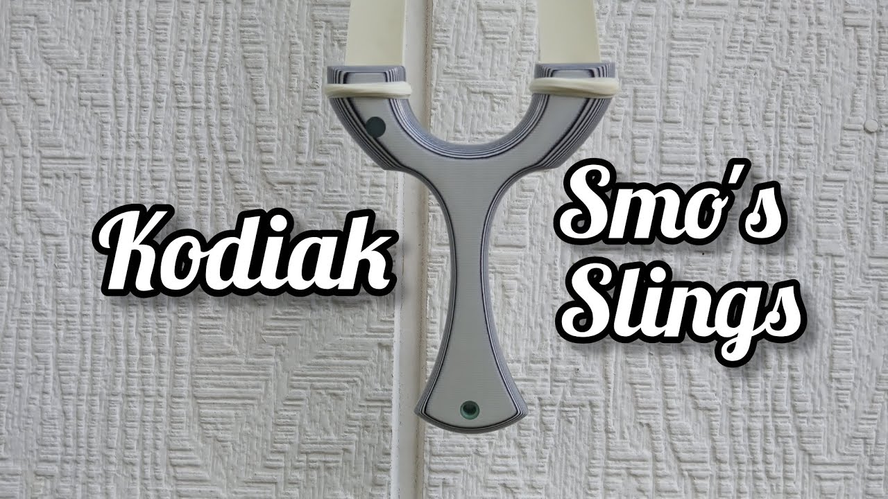 Kodiak from Smo's Slings #slingshots #accuracy #shootingsports #targets 