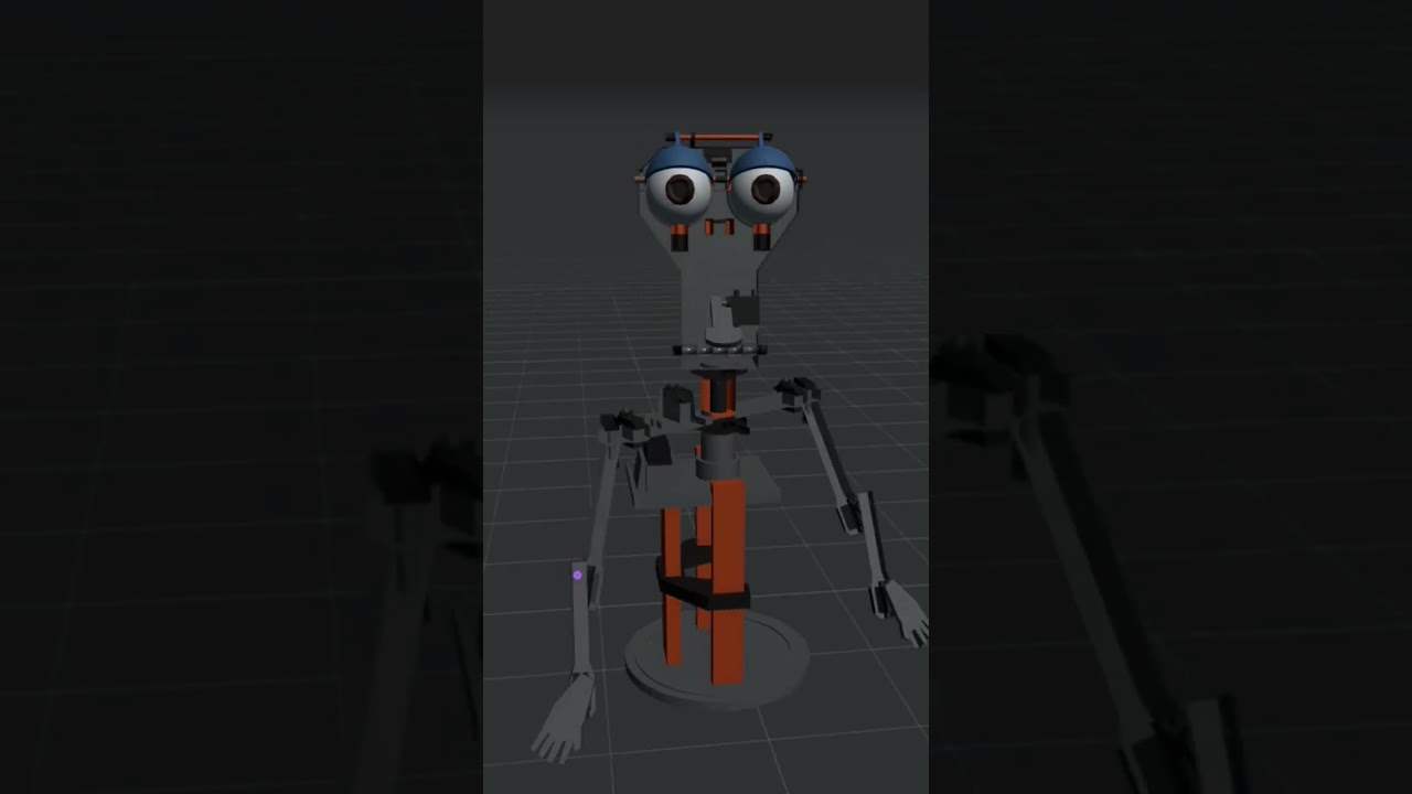 Upcoming Animatronic Animation Test #animatronics #chuckecheese #cyberamic #arduino #servo #robotics