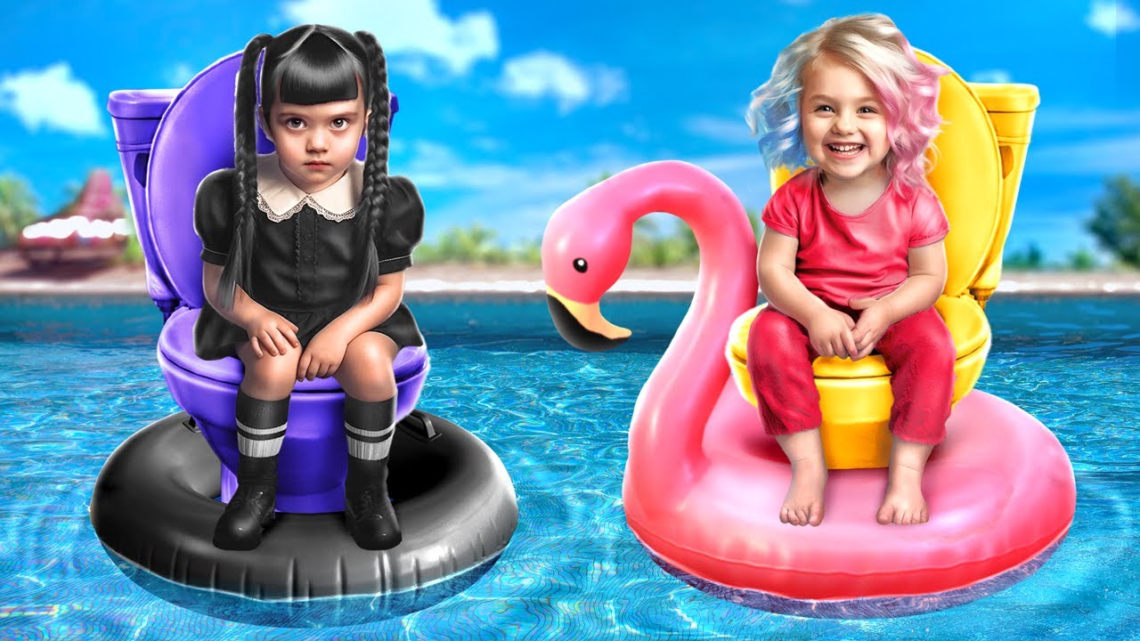 Wednesday und Enid Haben Kinder! SOMMER-HACKS F&Uuml;R CLEVERE ELTERN IM URLAUB
