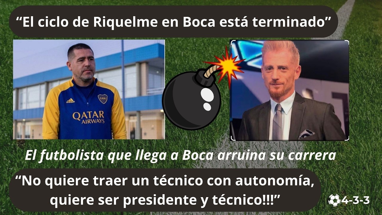El colo Liberman habla sobre la presidencia de Riquelme junto a Pipi Novello