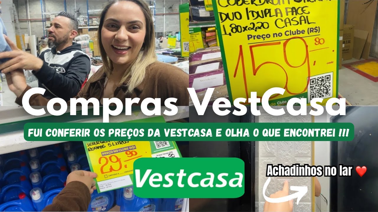 COMPRAS NA VESTCASA – Preços que Surpreendem + Decoração no Lar!