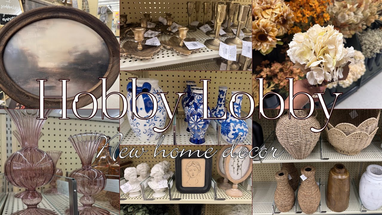 *OMG* HOBBY LOBBY 2025 | FALL 🍂 DECOR PREVIEW | SHOP WITH ME