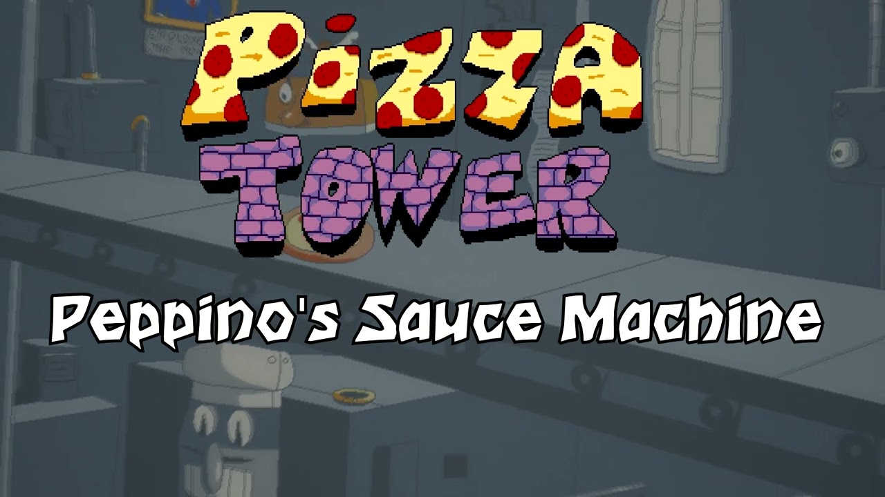 Pizza Tower - Peppino's Sauce Machine (Industrial Remix)