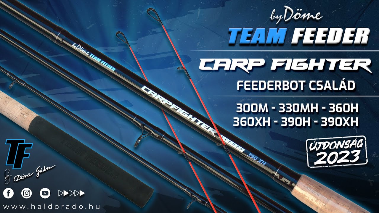 Sipos Gábor - Bemutatom az új Carp Fighter Feeder botokat
