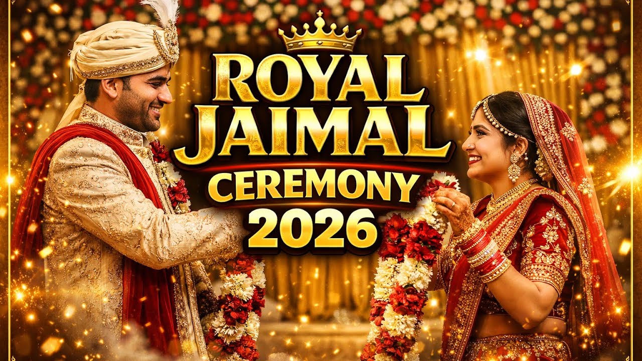 dost ke sister ki shadi ka jaimal ceremony  🥰👩🏻‍❤️‍👨🏻