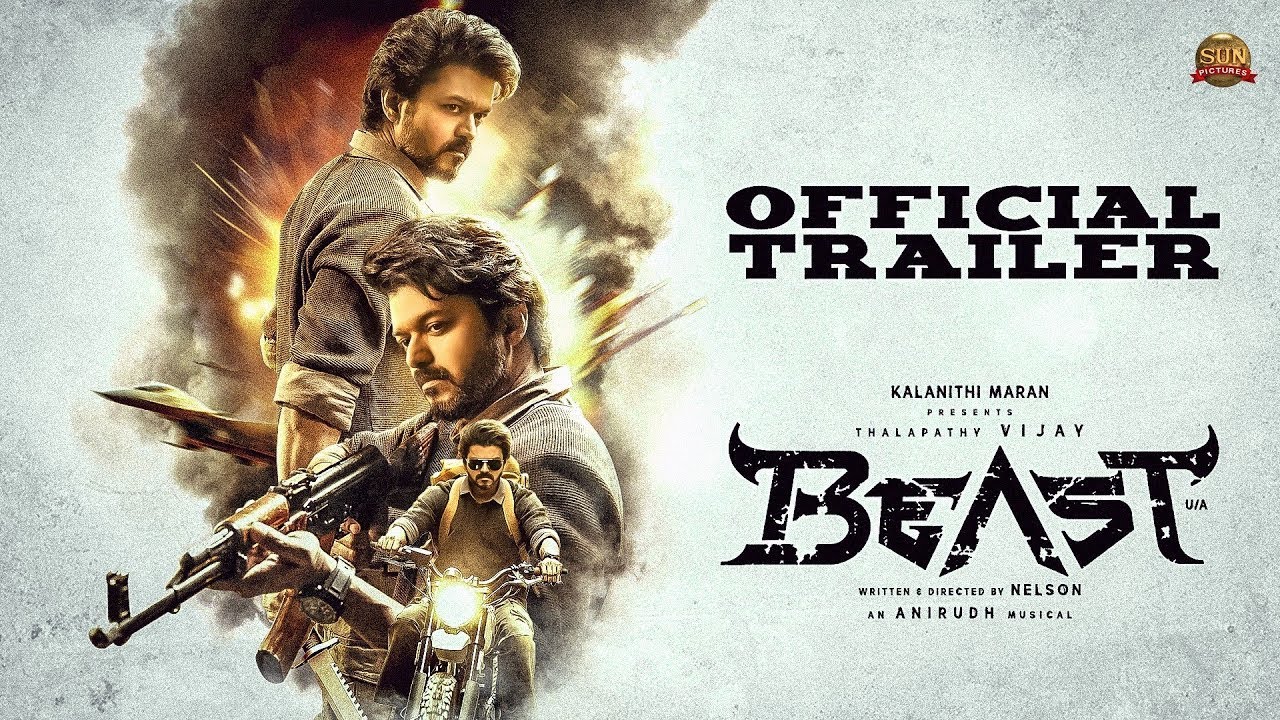 Beast Official Trailer | Beast Teaser | Vijay | Nelson | Pooja Hegde | Sun Pictures | Fan Made