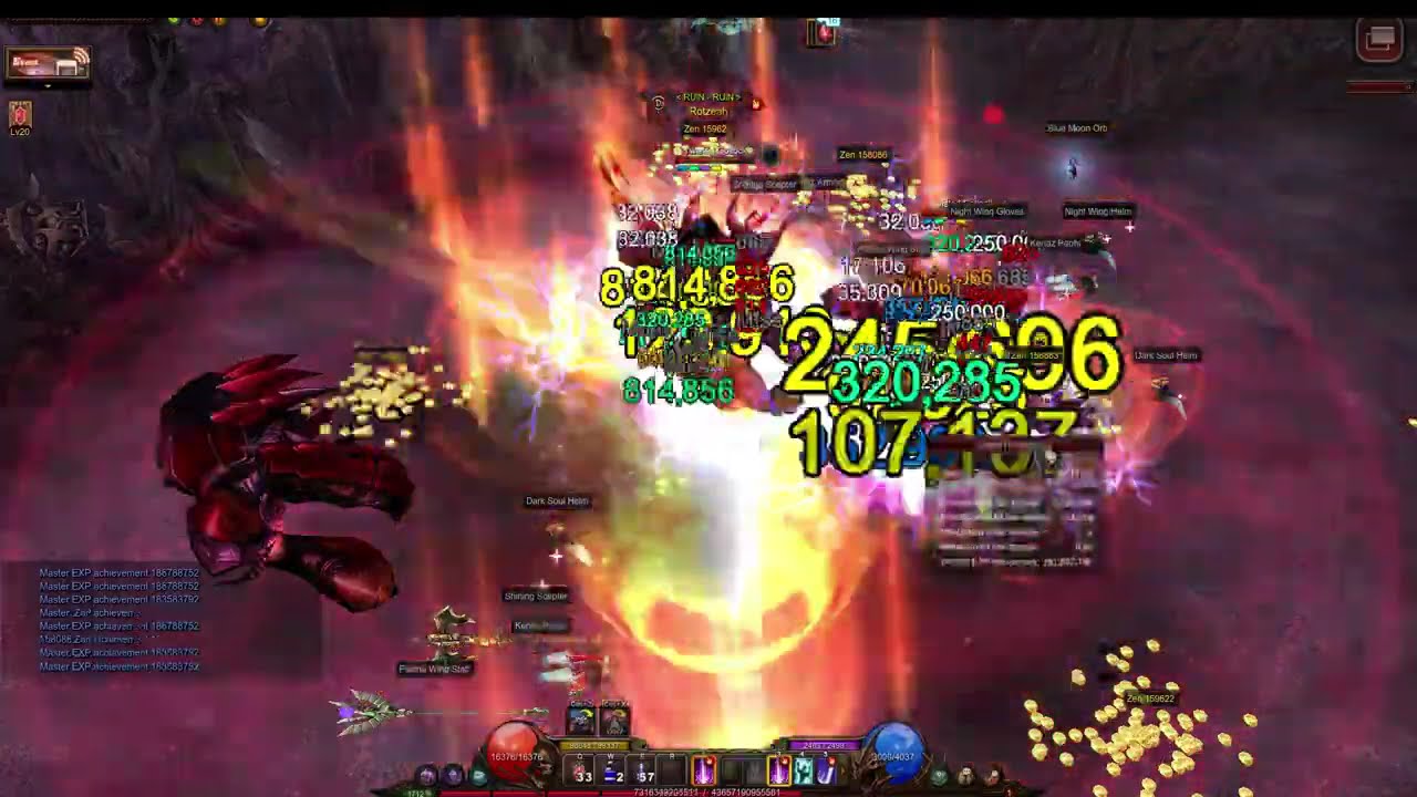 180M+ Exp - Rotzeah #1 Ranked PVM in Global Mu Online Solo Distorted Karutan 0.98 -  Midgard Server