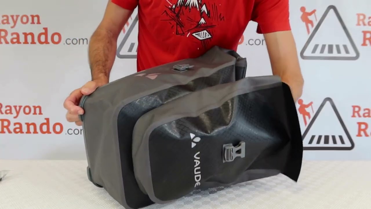 Présentation des sacoches Aqua Back 25,5 L de Vaude
