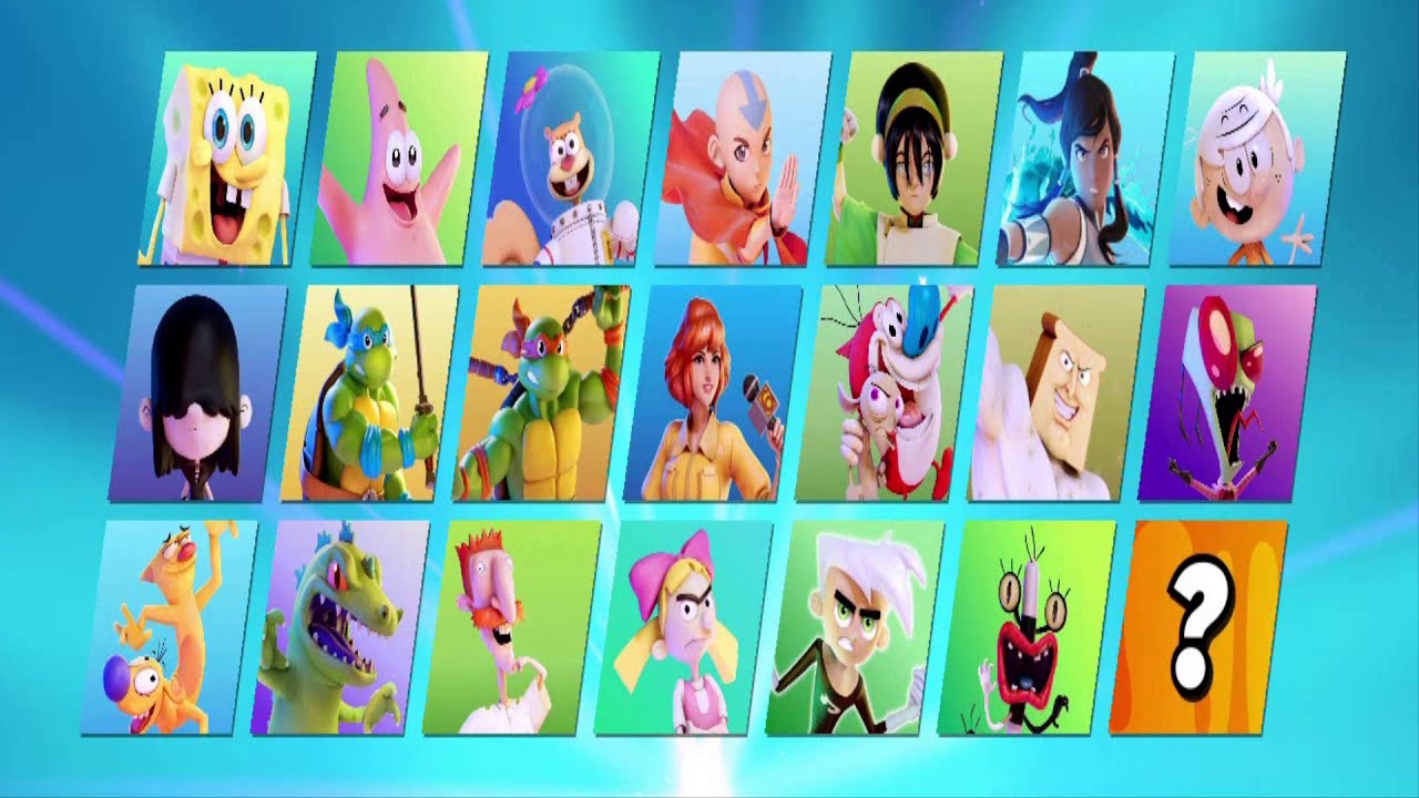 Nickelodeon All-Star Brawl | All Characters