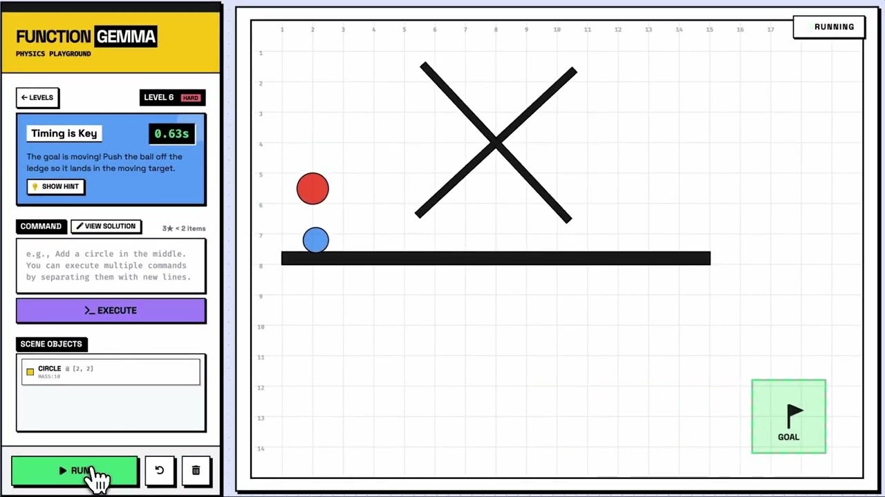 FunctionGemma Physics Playground | Live on ZEN AI Co.