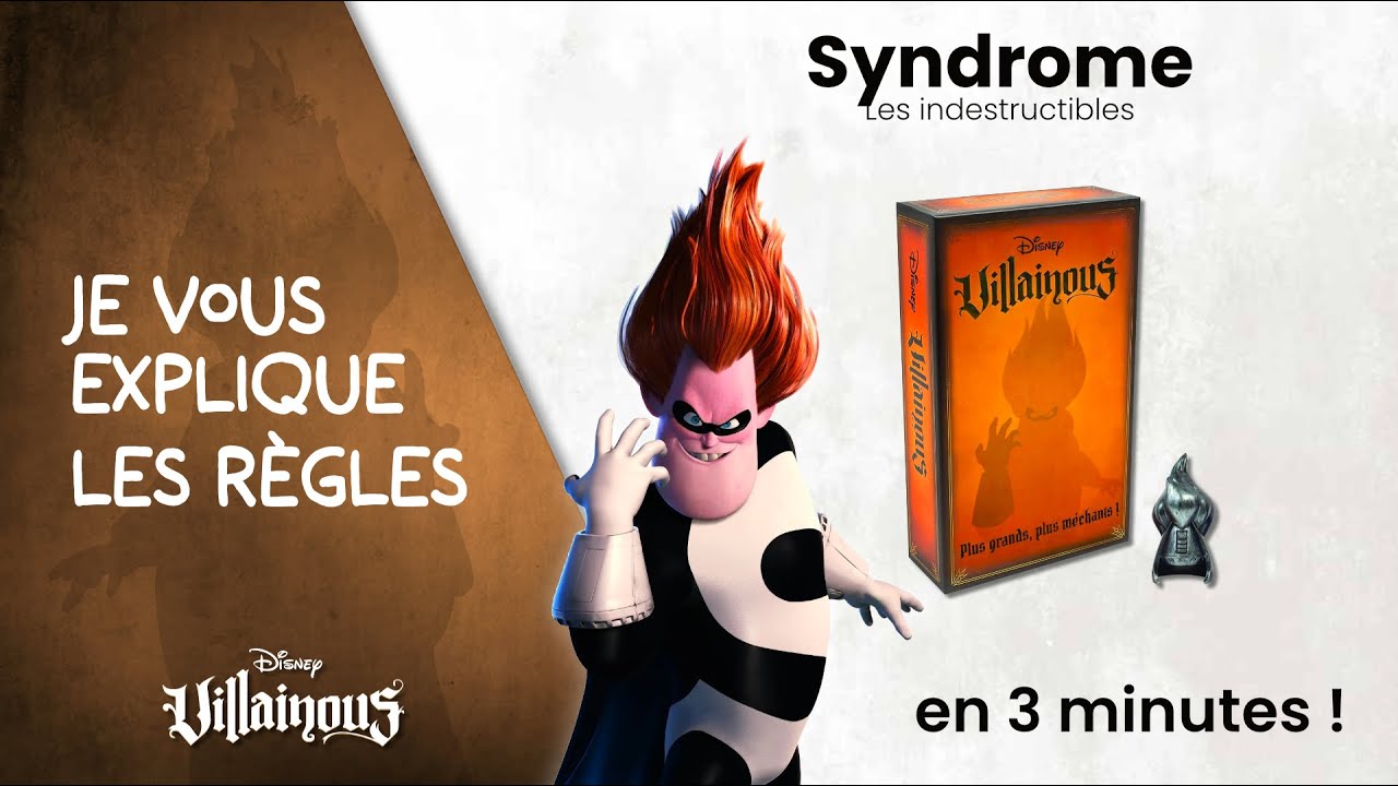 Je vous explique les règles de SYNDROME - VILLAINOUS en moins de 3 minutes!