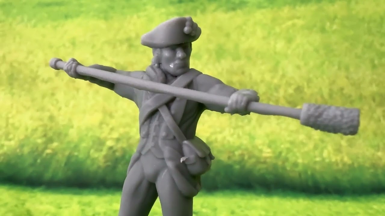 BRAKING NEWS; American Revolutionary War figures by Speira Miniatures unboxing and review