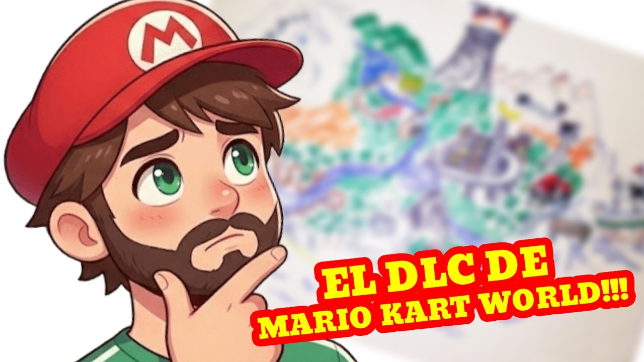 CONTINENTE DK!!! ASÍ PODRÍA SER EL DLC DE #MARIOKARTWORLD