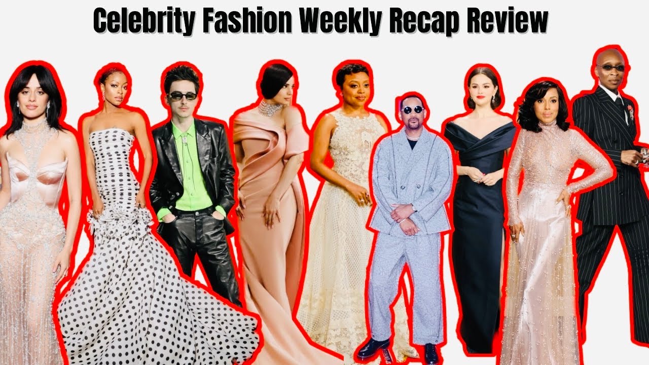 Celebrity Fashion Spotlight Weekly Recap Review #fashionpolice #fashionreview #celebrityfashion