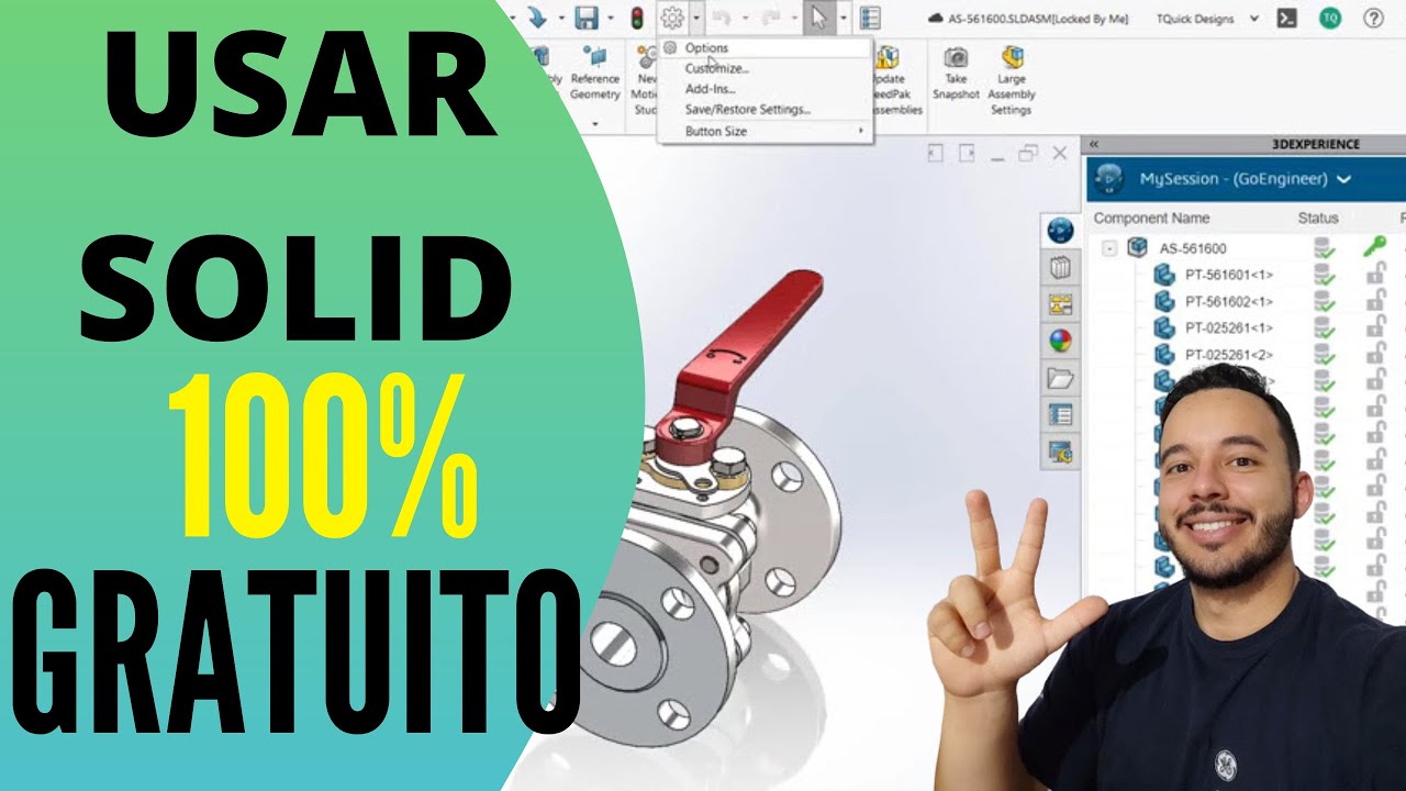 03 MANEIRAS DE USAR O SOLIDWORKS [SEM PAGAR NADA]