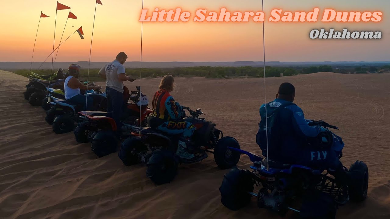 My First Dune Ride (Little Sahara Sand Dunes)