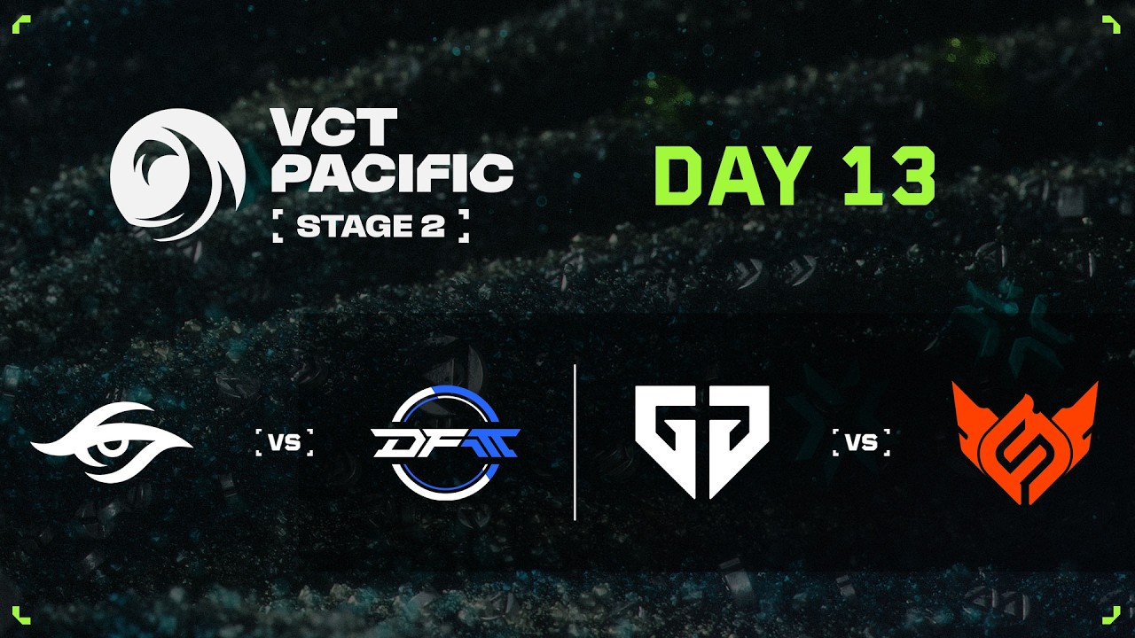 TS vs DFM / GEN vs FS - VCT Pacific - Stage 2 - Groups - Day 13