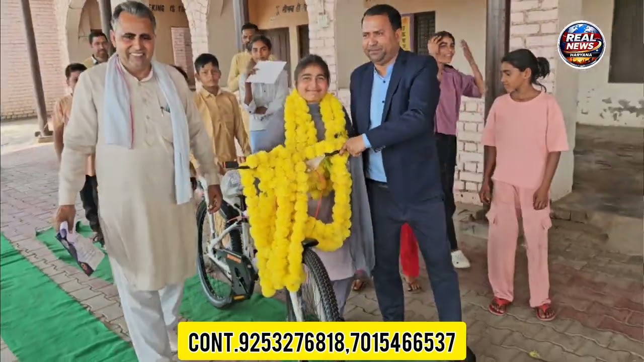 खरड़वाल गांव की बेटी ने जीती हरियाणा जानों प्रतियोगिता स्टेट लेवल पर आल्टो गाड़ी 