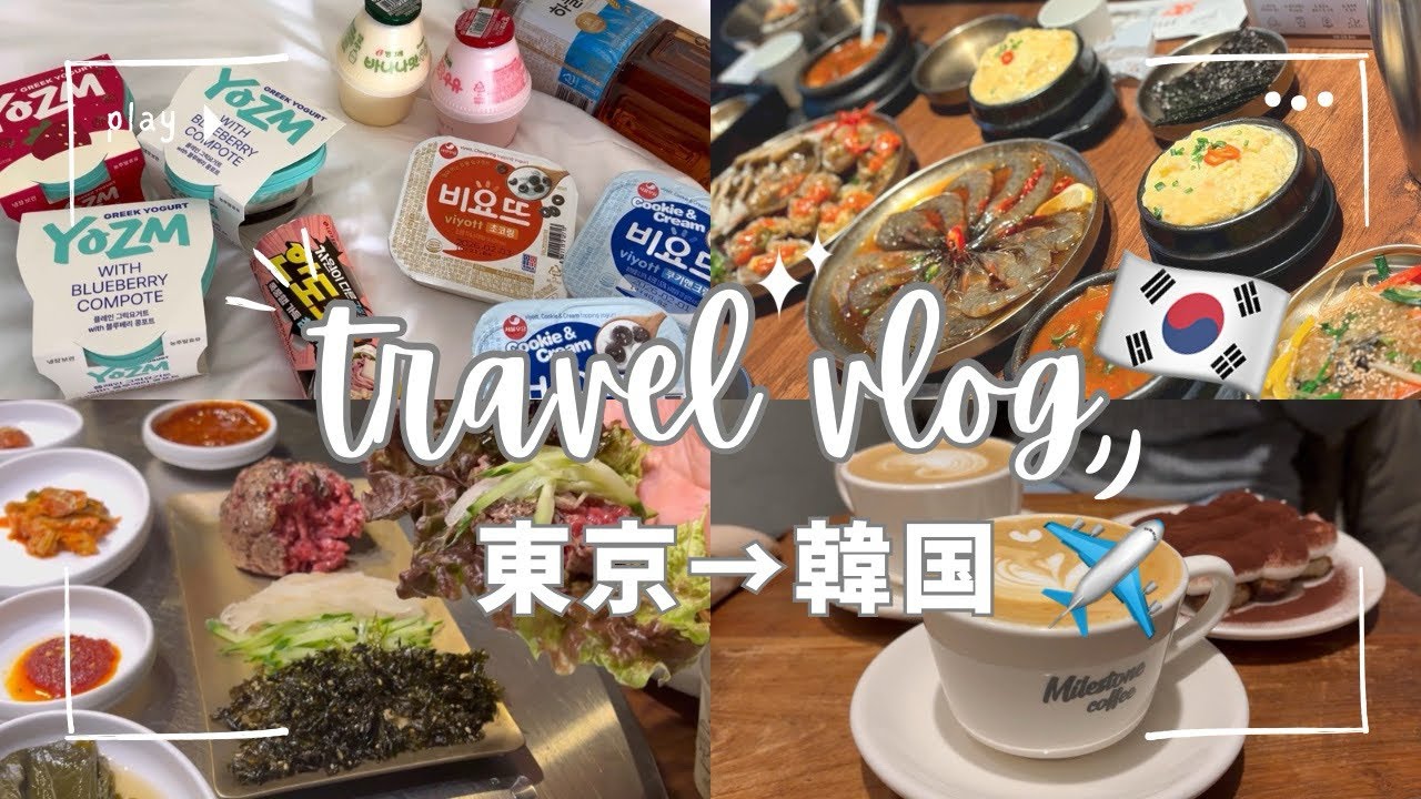【韓国初心者】極寒2泊3日韓国旅行🇰🇷爆食旅