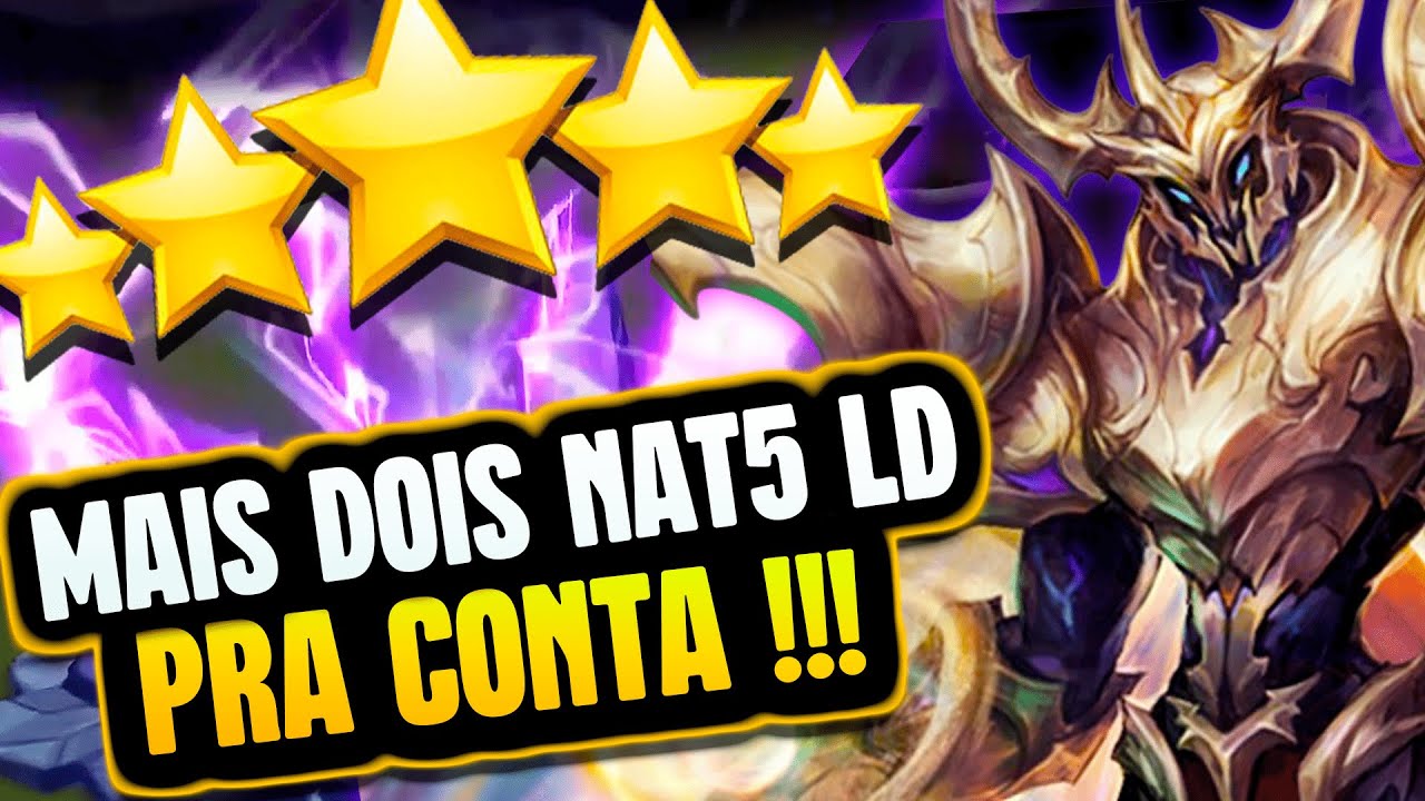 VIREI O REI DO NAT5 LD? &Eacute; SO DEIXAR EU SUMONAR | #summonerswar