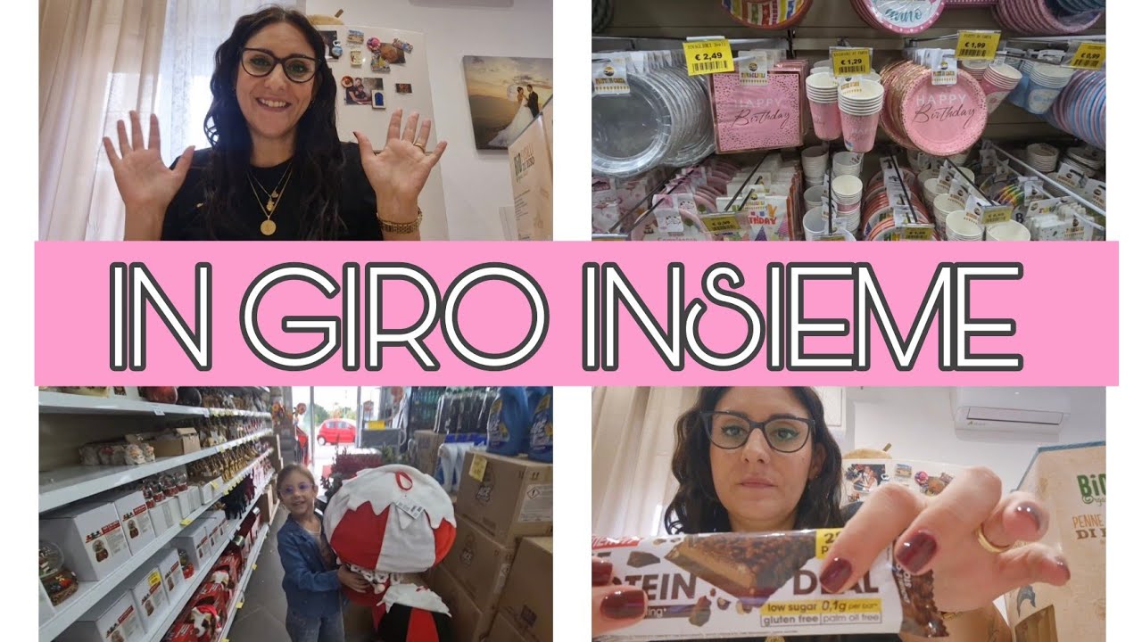 ANDIAMO A COMPRARE GLI ADDOBBI E SVUOTA SPESA LIDL GLUTEN FREE 