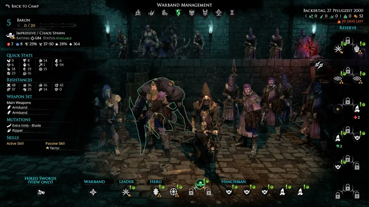Mordheim: City of the Damned ( FR ) Paranoïa mod :Chaos ep 24