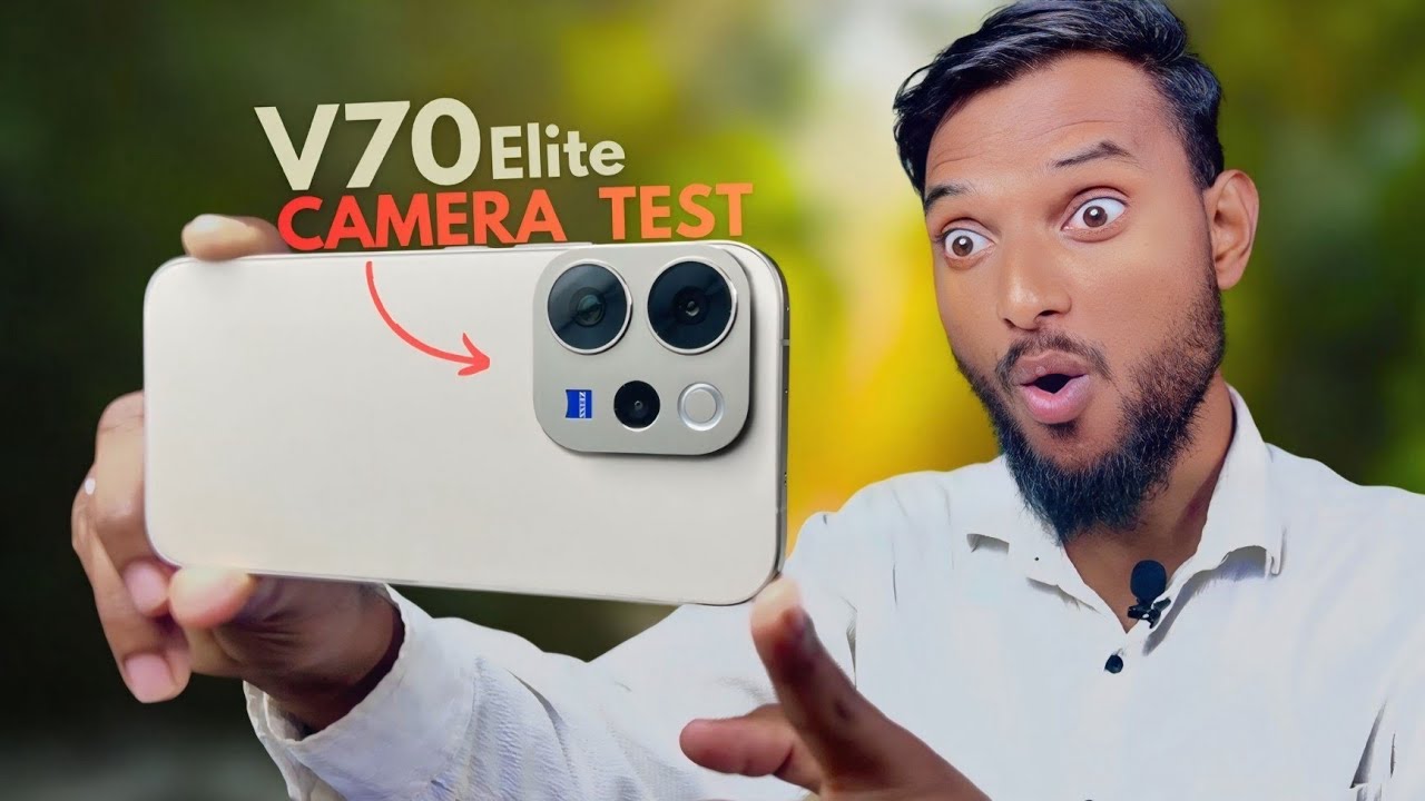 Vivo V70 Elite Camera Test With Vlogging 🤳| 50MP ZEISS Lens Real Test - Portrait & Video