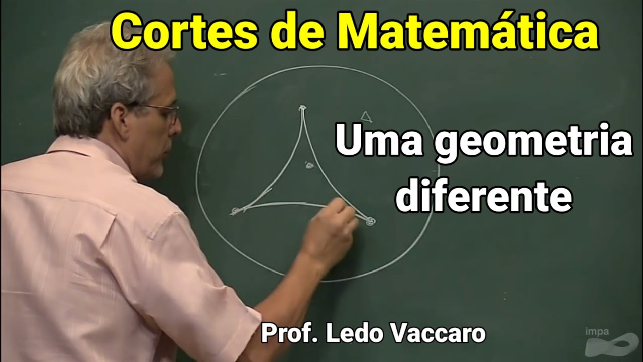 CIDADE INFINITA E GEOMETRIA N&Atilde;O EUCLIDIANA- Por Ledo Vaccaro - Cortes de Matem&aacute;tica #ledovaccaro